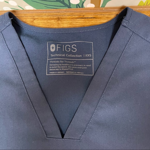 Figs Scrub Set- *Limited Edition Dark Harbor* XS - Picture 15 of 15